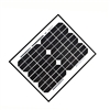 ALEKOÂ® Solar Panel 10 Watt 12 Volt Monocrystalline