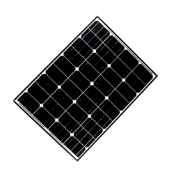 ALEKOÂ® Solar Panel 80 Watt 12 Volt Monocrystalline