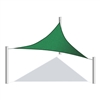 ALEKOÂ® Triangular Shade Sail GREEN Color