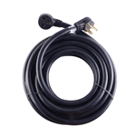 ALEKO WECHW8A30 Heavy Duty ETL Welder Extension 8 AWG 30 Feet (9.1 m) Cord, Black