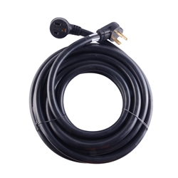 ALEKO WECHW8A30 Heavy Duty ETL Welder Extension 8 AWG 30 Feet (9.1 m) Cord, Black