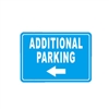 Aluminum Additional Parking Sign - 7 x 10 Inches - ALEKO