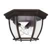 3-Light Outdoor Flush Mount