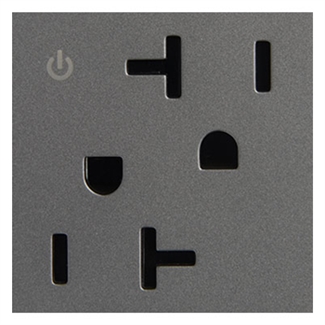 Tamper-Resistant Dual Controlled Outlet, 20A