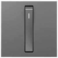 Legrand adorne Whisper Switch in Magnesium Finish - ASWR1532M4