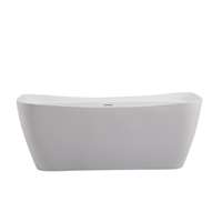 67" Soaking Bathtub