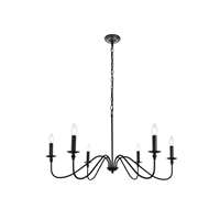 Rohan Collection Chandelier Matte Black