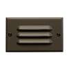 Horizontal Louvered LED Step/Hall 120V Light