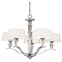 Crystal Persuasion 5-LT Chandelier