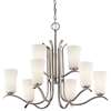 Armida 9-LT 2 Tier Chandelier