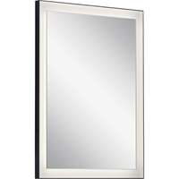 Ryame 24" Lighted Mirror Black