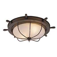 Nautical 15" Outdoor Ceiling Light