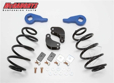 2001 - 2006 Chevy/GMC Tahoe, Yukon, Escalade, Denali, ESV, EXT, Suburban, Avalance 1/2 Ton Drop kit, 2" Front and 3" Rear (01-06 TAHOE 2/3" ECON., For Light Duty SHOCKS, 1 BOX)