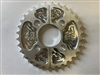 32 axle gear sprocket split hub 2 pcs #40 chain