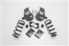 34004 2007-2013 Quad Silverado 4/7" Lowering Kit w/SPINDLES,COILS,FLIP KIT, & BUMP STOPS