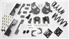 34007 2007-2013 Quad Silverado 3/5" Lowering Kit w/ C-NOTCH,SPINDLES,COILS,REAR HANGERS, BUMP STOPS & FLIP KIT