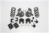 34015 2007-2013 Quad Cab Silverado 4/6" Lowering Kit w/SPINDLES,COILS,REAR HANGERS,SHORT SHACKLE,FLIP,B.S.