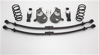 McGaughys 34022 2007-2013 S-Cab Silverado 3/5" Lowering Kit w/SPINDLES,COILS,LEAFS, BUMP STOPS, & SHACKLES