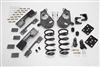 34023 2007-2013 S-Cab Silverado 4/7" Lowering Kit w/C-NOTCH,SPINDLES,COILS,FLIP KIT, & BUMP STOPS