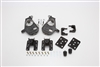 34034 2007-2013 S-Cab Silverado 2/4" Lowering Kit w/ SPINDLES,REAR HANGERS,FLIP KIT)