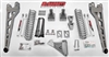 McGaughy's Ford F-250 Lift Kit 2005-07 4WD 8" Lift  - Phase 2 (Silver Powder Coat)