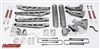McGaughy's Ford F-350 Lift Kit 2005-07 4WD 6" Lift  - Phase 3 (Silver Powder Coat)