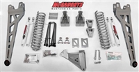 McGaughy's Ford F-350 Lift Kit 2005-07 4WD 8" Lift  - Phase 2 (Silver Powder Coat)