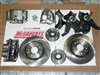 1963-70 C-10,13" Front Disc Kit w/2.5" Spindles**cross drilled** (5 on 5") (must use 17"+ rims)