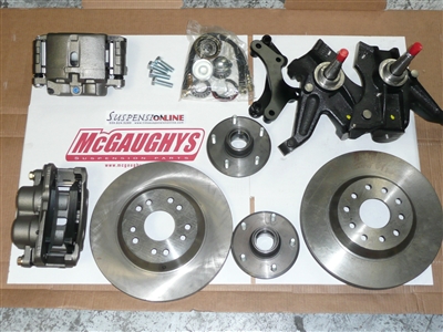 1971-72 C-10,13" Front Disc Kit w/2.5" Spindles (5 on 4.75") (must use 17"+ rims)