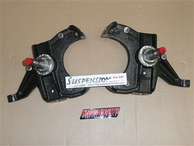 6062DS (60-62 C-10, 2.5" DROP SPINDLES, CONVERTS TO DISC BRAKES)