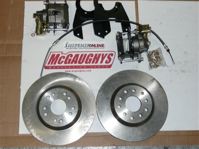10 or 12 bolt GM CAR Rear-end 13" Rotor Kit 5 on 5" (must use 17"+ rims)