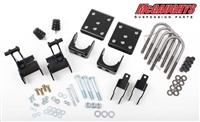 McGaughy's 2004-2008 FORD F-150 ALL CBS (REAR ONLY) 4 INCH DROP. FLIP KIT,FRONT HANGER BRACKETS, & SHOCK EXTENDERS.