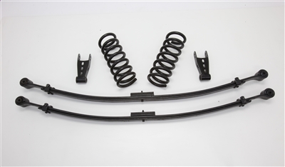 W9924EX-2WD (99-06 CHEVY 2/4" w/LEAFS,COILS,SHACKLES,COIL FRONT-END)