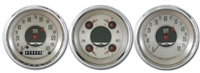 All American Nickel 3 3/8" SPEEDO, QUAD (fuel 240-33ohm), TACH