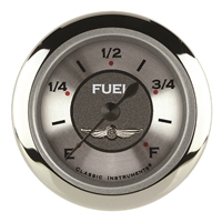 CLASSIC INSTRUMENTS ALL AMERICAN 2 1/8" FUEL GAUGE PROGRAMMABLE - FULL SWEEP