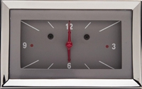 Gray 1957 Chevy Clock