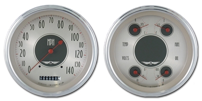 AMERICAN NICKEL 5" SPEEDO, QUAD  (fuel 240-33ohm) *