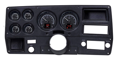 Dakota Digital 73-87 Chevy Pickup Customizable Gauge System Black HDX-73C-PU-K