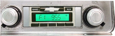 1966-1967 Chevrolet Chevelle SS, Malibu Custom Autosound USA-230 AM/FM Stereo Radio 200 watts