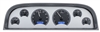 1960-1963 CHevy truck dakota digital gauge package silver face