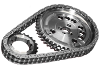 ROL-CS10040 Rollmaster - Timing Chain Set - Double Roller - LS2 Tall Deck 3 Bolt 4X Cam Reluctor - Gold Series