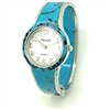 Ladies Acrylic Elegant Metal Bangle Cuff Fashion Watch Versales