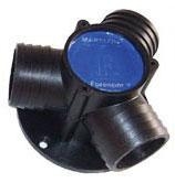 Y-Connector 1-1/2" with Flange
