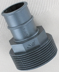 1-1/2 in. MPT x 1-1/8 in. Barb Adaptor