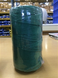 Twisted Nylon Twine Tarred Green 1 lb