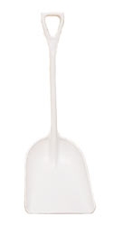 Industrial One Piece White Shovel
