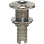 Thru-Hull Fitting with Nut for Hose SS