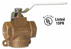 Three-Way Valve 1/2" Port