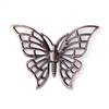 Copper Tone Filigree Butterfly - Set of 4