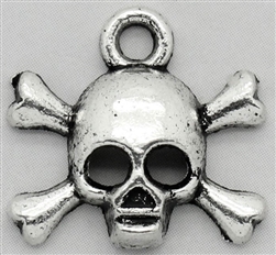 Silvertone Skull Set of 5